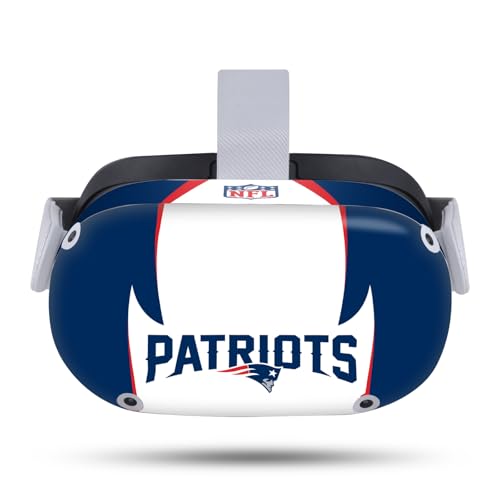 Autocollant Meta Quest 2 New England Patriots vinyle protection casque VR