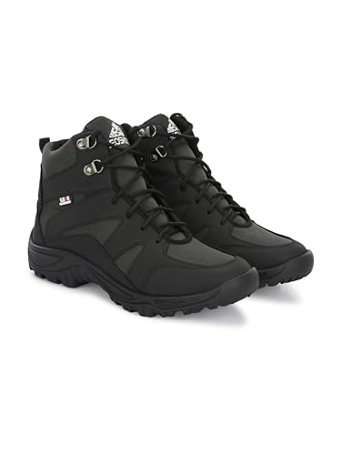 Image of Leo Men's Waterproof Non-Slip Lightweight Outdoor Mid Top Ankle Boots For Men Boots For Men