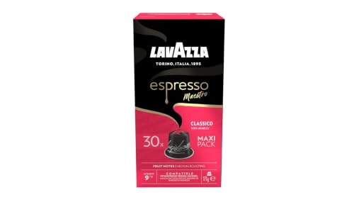 Lavazza, Espresso Maestro Classico, 30 Cápsulas Café Compatibles Nespresso