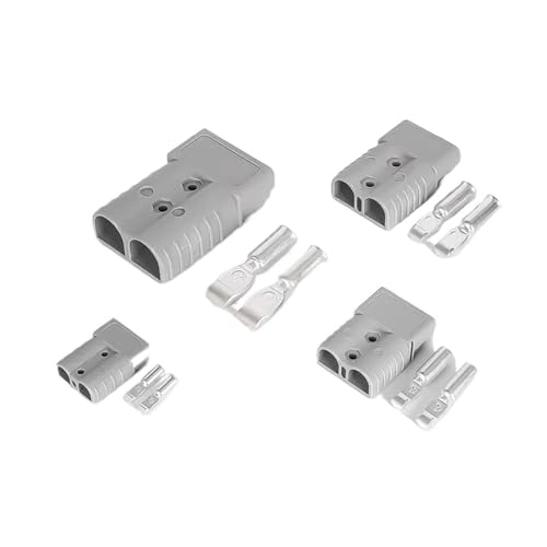 Cabrestante de remolque con conector de desconexión de batería 600V 175A en rojo