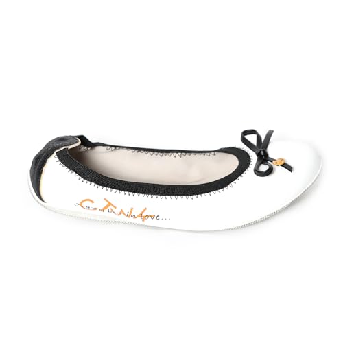 Ballerine CHATTAWAK Melton femme noire 38 chaussure de ville plate confortable en cuir
