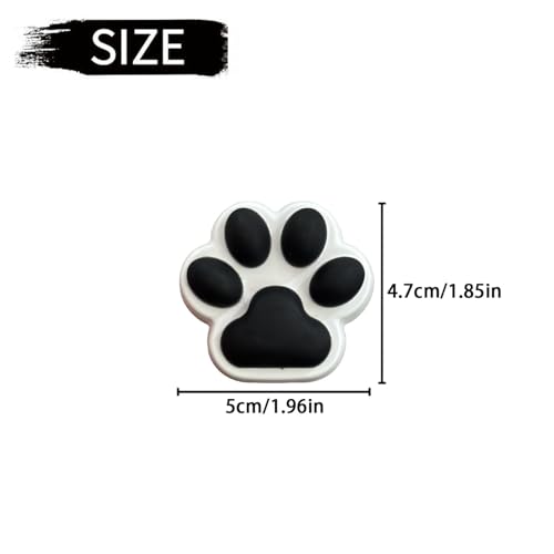 Image of Dog Paw Air Fresheners Car Diffuser Vent Clip, Car Decoration, Cute Interior Accessories for Women, Automotive Air Fresheners, Decorations (Black, 1)