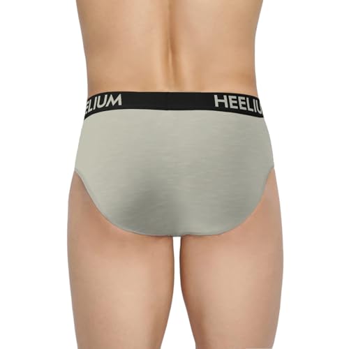 Image of HEELIUM Bamboo Underwear Brief for Men | 3X Softer Than Cotton & Odour Free | Stretchy Fabric & Durable Waistband