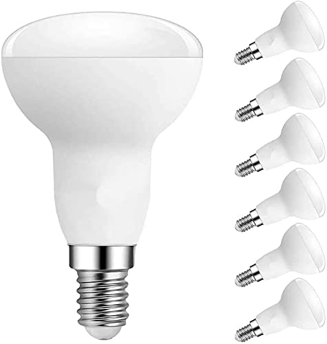 DECK INN Pack of 12 R50 5W E14 Led Bulbs,40W Incandescent Bulbs Equivalent, Warm White 3000K, Reflector Bulbs 420LM
