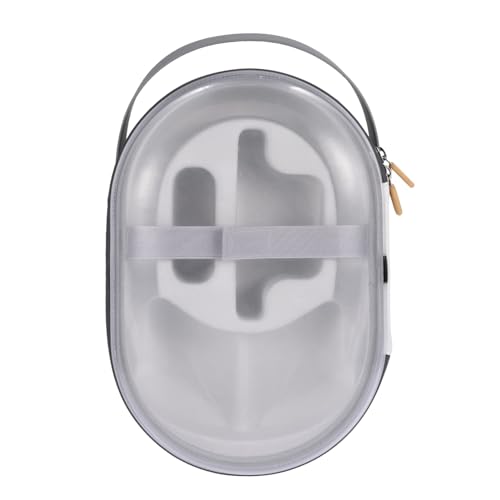 Bolsa de Almacenamiento Transparente Compatible con Vision Pro, Funda de Transporte para Auriculares de Juego MR Caja de Viaje de PVC EVA Funda Protectora para el Cabezal del Mando