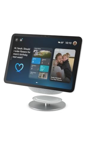 Amazon Adjustable Stand, Designed for Amazon Echo Show 8 & 11 (2025 releases, sold separately), Glacier White - image 4