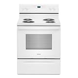 Whirlpool 30 in. 4.8 cu. ft. 4 Burner Element Electric Range...