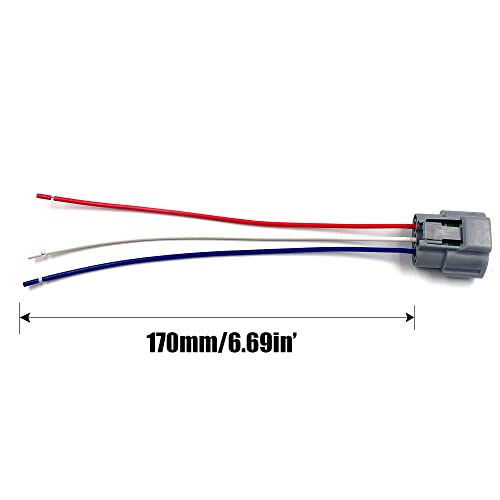 Hisport Ignition Coil Repair Plug Connector Pigtall Compatible With Nissan Altima Sentra 4 Pcs #TOP2