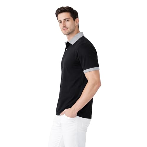 Image of Sink Men's Polo T-Shirt | Half Sleeve Polo Neck T-Shirt | Cotton Blend Fabric | Regular Fit t-Shirt