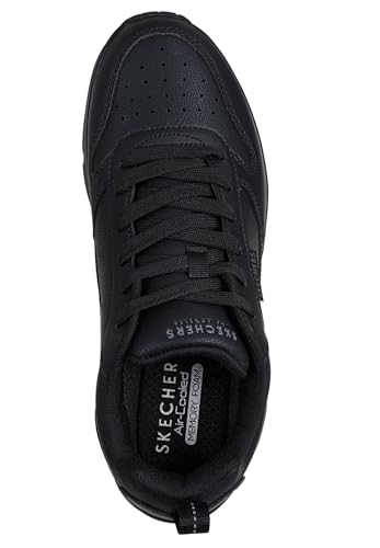 Image of Skechers Men's 183012 Uno Alder Black Casual Shoes
