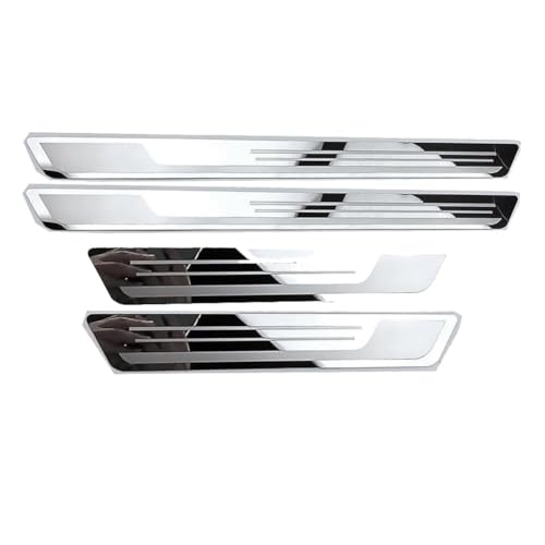 HhyY6LL 4 Piezas Protective de Umbral de Puerta de Coche para Clarity 2016 2017 2018 2019 2020 2021,Ajuste del Umbral del Pedal de Desgaste Placa de Protección,A-Type~a