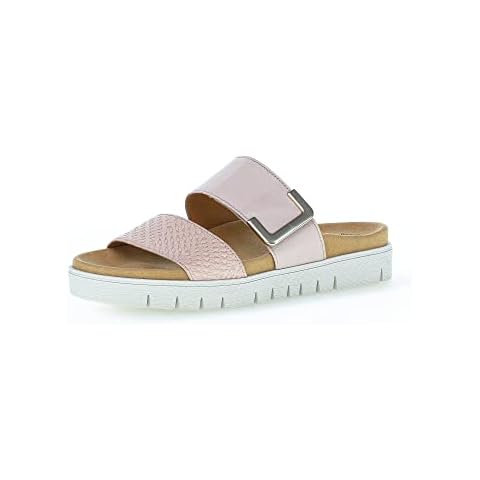 Gabor Damen Pantoletten, Frauen Sandaletten,Best Fitting,sommerclogs,Clogs,Women's,Woman,Lady,Ladies,Sommerschuhe,Rouge,39 EU / 6 UK Cover