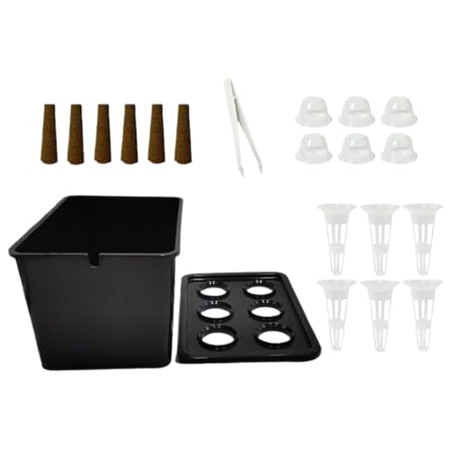 Generisch Jardinera hidropónica – Kit completo para jardinería doméstica, jardín interior, hidroponía | suministro continuo de alimentos flores de ensalada balcón parterre hotel apartamento