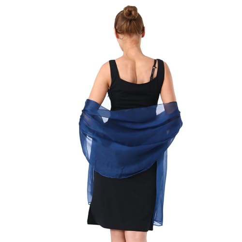 Soft Chiffon Scarfs Shawls and Wraps for Evening Dresses Wedding Shawl Wraps Bridal Scarve for Women3