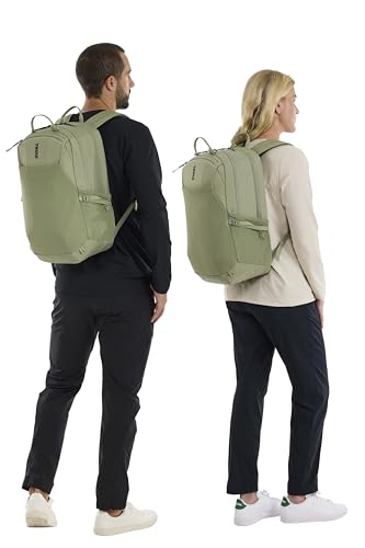 Image of Thule EnRoute Backpack 26L, Elevated 17 inch Laptop Pocket, 11 inch Tablet Sleeve, Soft-Lined Pocket for valuables, TPU Zippered Pocket for Wet /Dirty Items