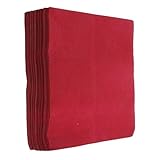 FRCOLOR 25 Piezas Servilletas Desechables Color Rojo Oscuro Papel Absorbente y Suave para Bodas Banquetes y Fiestas Servilletas Decorativas para Eventos y Cenas