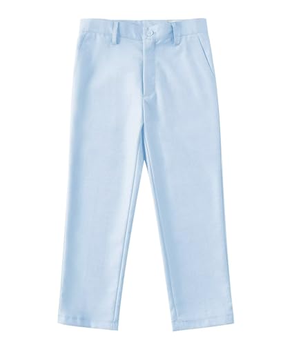 Boys Dress Pants Formal Slim Fit Kids Trousers for School Uniform Wedding2