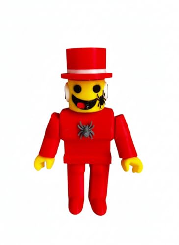 Genérico Figura Admin Sammy - Meme Brainrot Italiano (13cm) | Colección Official Steal & Brainrot | Admin Samy vs Jandel - Figura Articulada 3D Artesanal - Sammyni Spiderini/Samini Espiridini