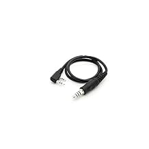 كابل محول ArmorMason U-174/TP-120/سلك PTT متوافق مع Peltor Comtac وKenwood/Baofeng