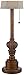 Regency Hill Bertie Traditional Natural Cottage Buffet Table Lamps 28