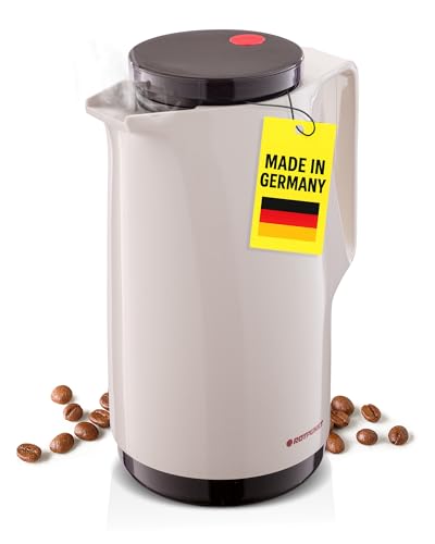 ROTPUNKT Isolierkanne 1L - Premium Kaffekanne Made...