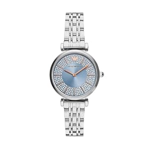 Emporio Armani Women’s Watch Two-Hand, Stainless Steel, AR11594, Silver, bracelet
