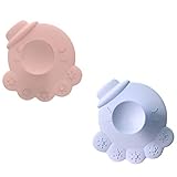 Tomaibaby 2 Uds Cepillo de Silicona para Baño de Bebé Exfo