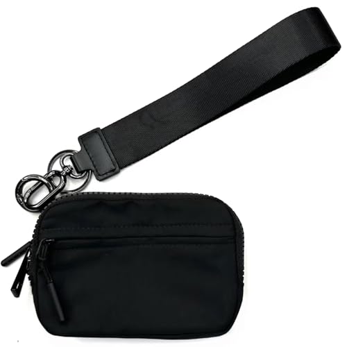 YDF 2nd Gen RFID Nylon Wallet for Women, Wristlet Wallet with ID Window, Lipstick Slot and Key Ring, Credit Card Holder2