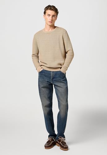 Sweat-shirt homme Wrangler à col rond classique en coton pour un style casual quotidien