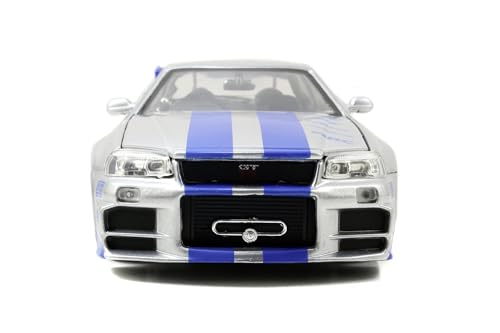 ミニカー Jada Fast & Furious Nissan Skyline GT-R Amazon.com: Jada Toys Fast & Furious 1:24 Brian's 2002
