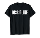 Photo Gallery disciplina - frasi motivazionali bold fitness maglietta Photo Gallery disciplina - frasi motivazionali bold fitness maglietta
