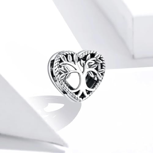 Charm de clip árbol genealógico plata 925 regalo para pulsera Reflections 5