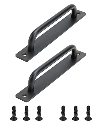 3-tlg. Gusseisen Türgriffe Set - Vintage Scheunentor Griffe Für Schiebetüren