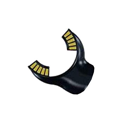 Atomic Aquatics Snorkel Mouthpiece - Black / Yellow