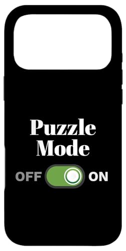 パズルファンのためのパズルファンデザイン - パズルモードオン スマホケース iPhone 17 Pro Max 用