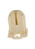 Leviton 23661-SNP Fluorescent Lampholder, T8/T12 (G13 Base) Shunted, Medium Bi-Pin, Turn-Type, Lock,...