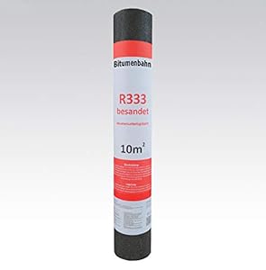 Isolbau Dachpappe R333 Bitumenbahn 10m²
