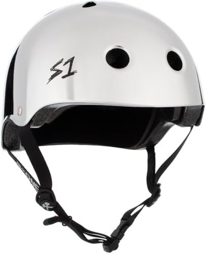 S-ONE Protection | Casco Lifer plateado espejo brillante | Talla M