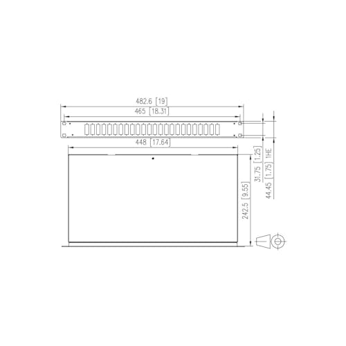Unbekannt Metz Connect Spleissbox wyposażony OpDATfix 12SC-D OM3 OpDat panel krosowy LWL 4250184171805