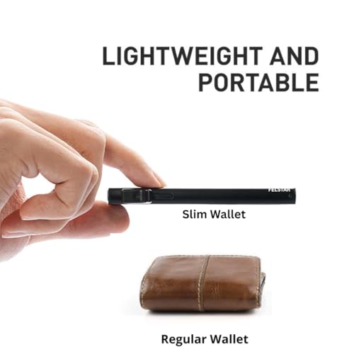 Image of FELSTAR Card Holder RFID Blocking Aluminum Pop Up Smart Credit /Debit ATM Wallet for Men's and Women's Corporate Gift for Employees Black (Minimalist)