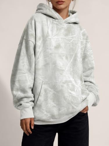 Image of Trendy Queen Women Oversized Hoodies Fall Outfits | Gentle Skin Feel, Aesthetic Drop Shoulder, Large Kangaroo Pocket, Seamless Daily Outfit Match