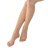 [レヴアル] 5本指ストッキング サラサラ快適タイプ CLEAR ストッキング/膝下丈ソックス ベージュ 素肌色 ナチュラル サニーブラウン 涼しい 美脚 美肌 パンスト タイツ レディース ムレにくい 春夏用 日本製 (M-L（1足）, サニーブラウン)