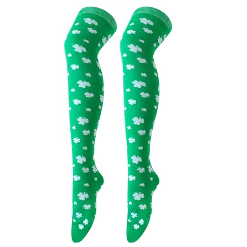 Image of Knee High Socks Women Crazy Socks Striped