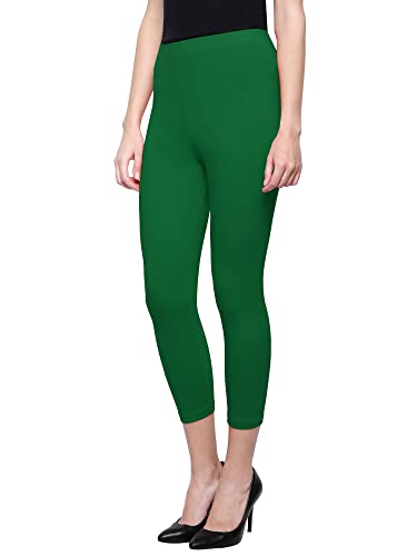 Image of Saundarya Calf Length Leggings for Women Sizes: Small Size (S /M) for 26-30 inches Waist, Regular Size (L /XL) for 30-36 inches Waist and Plus Size (2XL /3XL) for 36-40 inches Waist
