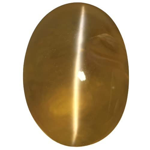 CruzStone Sri Lanka Chrysoberyl Cats Eye Stone Unheated Non-Treated Good Color & AAA+ Quality Amazing Shiny Cat Eye Lehsunia Lehsuniya Vaidurya Stone Original Certified लहसुनिया रत्न ओरिजिनल-image-14