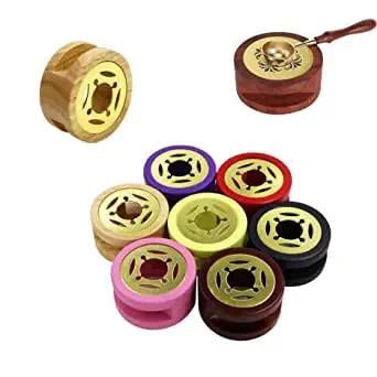 GOODIEBOX Wax Seal Kit, Sealing Wax Furnace Tool Wax Beads Stick Melting Holder and Spoon Set, Retro Seal Warmer for Wedding Envelope Wax Seal Stamp, Rosewood(Random Colour)