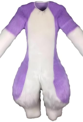 Furry Fursuit, Fursit Body Fursuit, FurSuit ligero para fiesta de vestuario de cosplay, Comic Con, Comic Fest, Temo Party