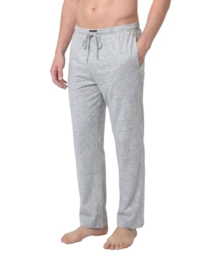 Image of Andrew Scott Men's Cotton Lounge Pants | Sleep Pajama Bottoms| Multi Packs | Drawstring & Pockets