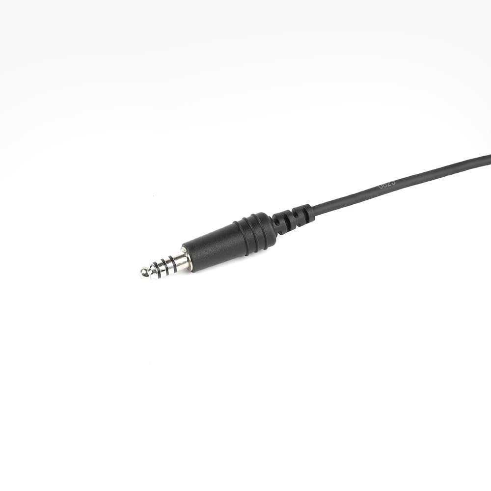 ISMA - Kit radio da casco per radio da corsa, microfono dinamico, asta flessibile con cavo a spirale e jack da 3,5 mm