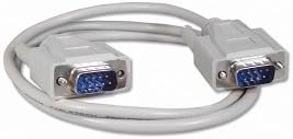 Your Cable Store 3 Foot DB9 9 Pin Serial Port Cable Male/Male RS232